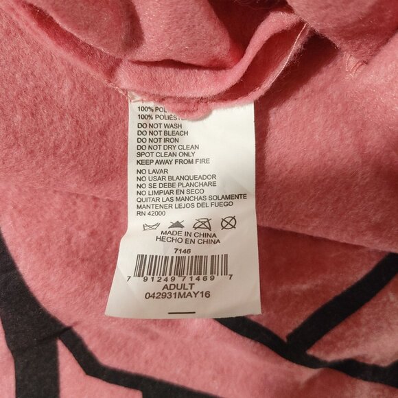 Costume Woopie Cushion Pink Adult Unisex Hoodie Novelty Gag Gift Pink Halloween - Picture 8 of 9